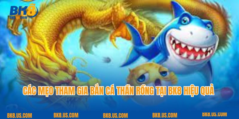 Các mẹo tham gia bắn cá thần rồng tại BK8 hiệu quả 